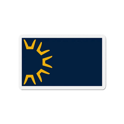 Flag of St George Utah - Refrigerator Magnet 4 Inch - The Sticker Space