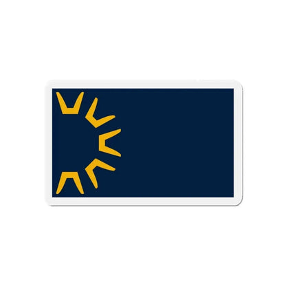 Flag of St George Utah - Refrigerator Magnet 5 Inch - The Sticker Space