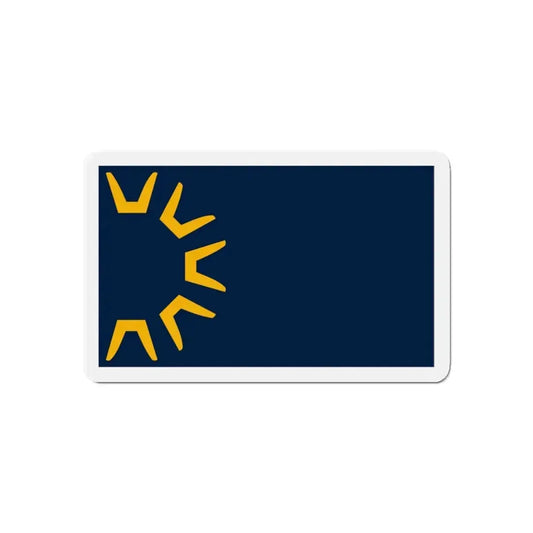 Flag of St George Utah - Refrigerator Magnet 6 Inch - The Sticker Space