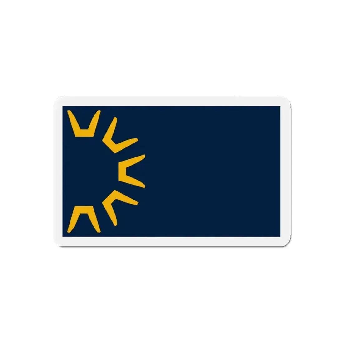 Flag of St George Utah - Refrigerator Magnet - The Sticker Space