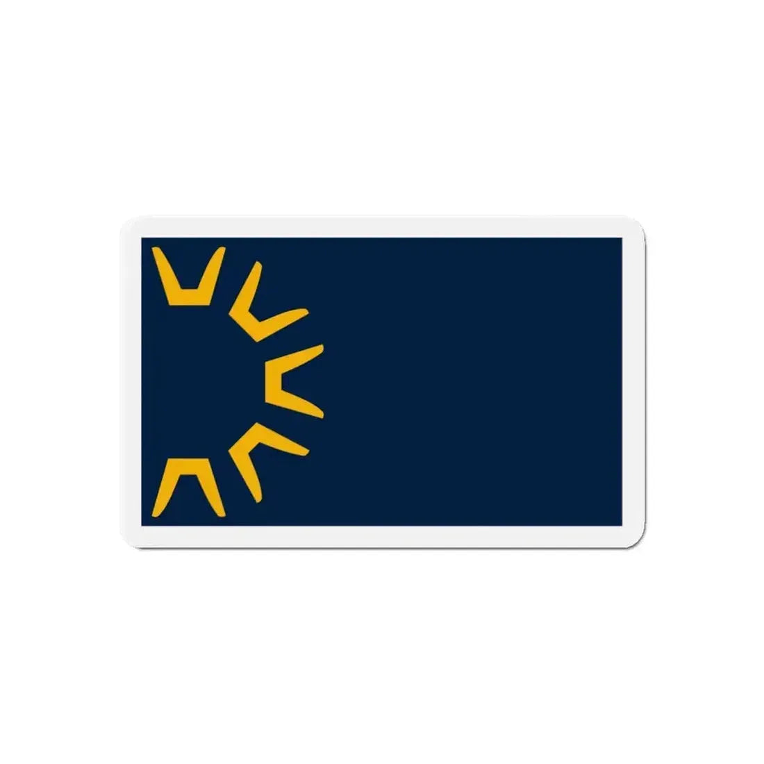 Flag of St George Utah - Refrigerator Magnet - The Sticker Space