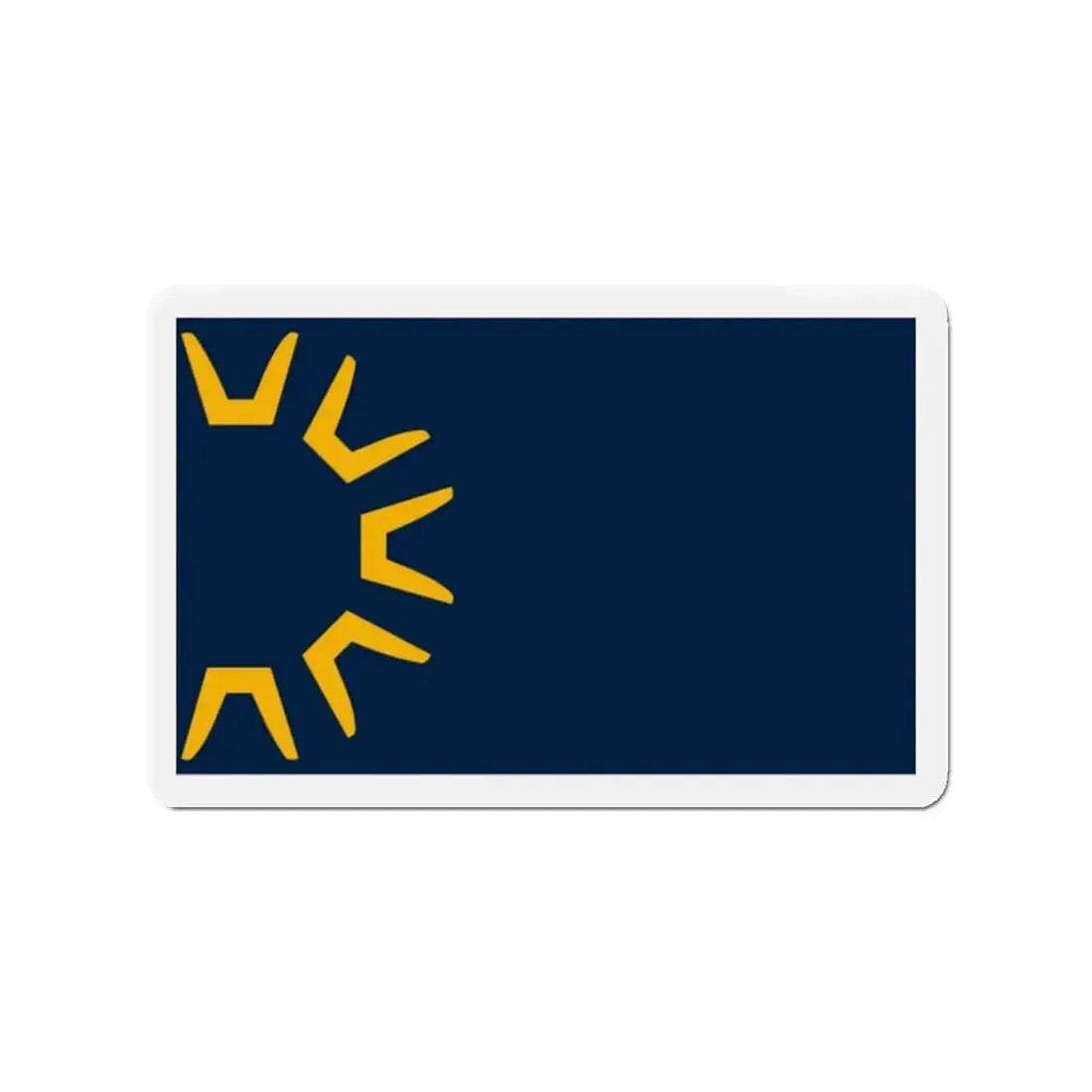 Flag of St George Utah - Refrigerator Magnet - The Sticker Space