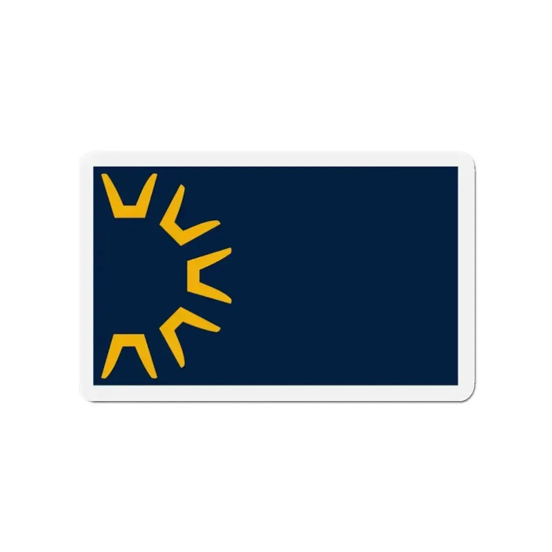 Flag of St George Utah - Refrigerator Magnet - The Sticker Space