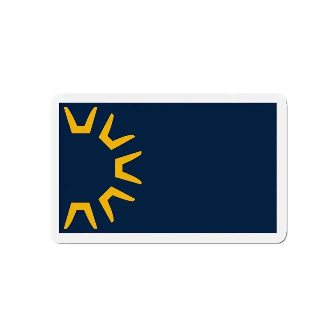 Flag of St George Utah - Refrigerator Magnet - The Sticker Space