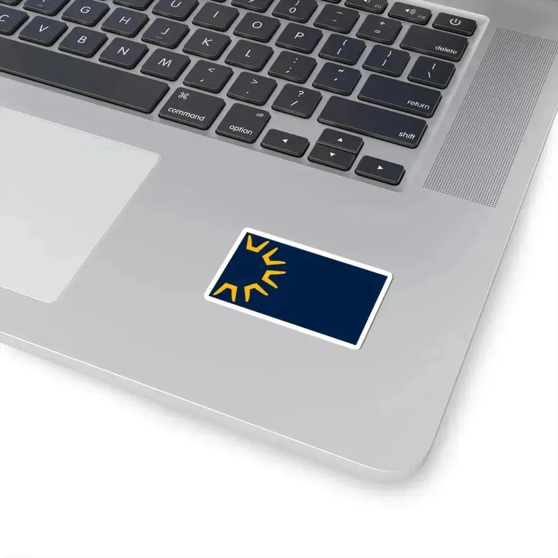 Flag of St George, Utah - STICKER Vinyl Kiss-Cut Decal - The Sticker Space
