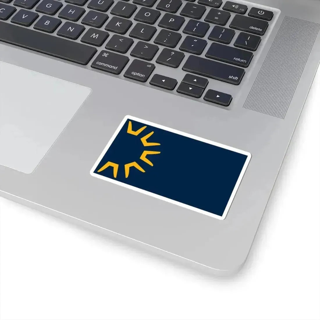 Flag of St George Utah (United States) STICKER Vinyl Kiss-Cut Decal - The Sticker Space