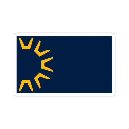 Flag of St George Utah USA STICKER Vinyl Die-Cut Decal 2 Inch - The Sticker Space