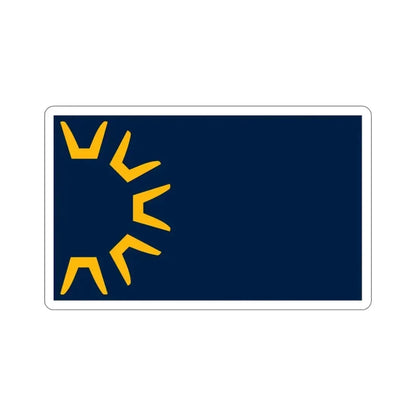 Flag of St George Utah USA STICKER Vinyl Die-Cut Decal - The Sticker Space