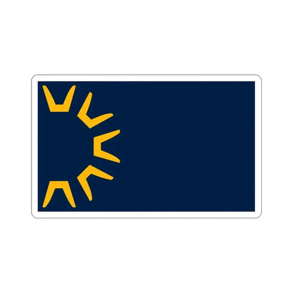 Flag of St George Utah USA STICKER Vinyl Die-Cut Decal - The Sticker Space
