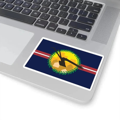 Flag of St. Louis County Missouri (United States) STICKER Vinyl Kiss-Cut Decal - The Sticker Space