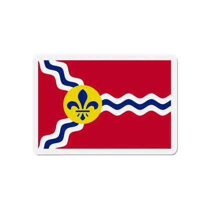 Flag of St. Louis Missouri - Refrigerator Magnet - The Sticker Space