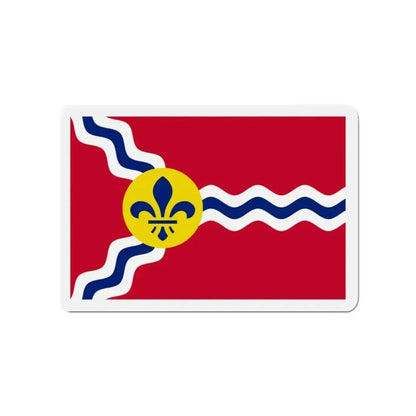 Flag of St. Louis Missouri - Refrigerator Magnet - The Sticker Space