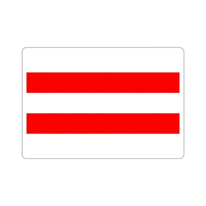 Flag of Ústí nad Labem Czech Republic STICKER Vinyl Die-Cut Decal 3 Inch - The Sticker Space