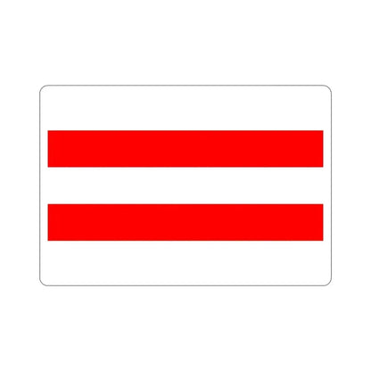 Flag of Ústí nad Labem Czech Republic STICKER Vinyl Die-Cut Decal 4 Inch - The Sticker Space