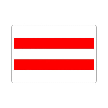 Flag of Ústí nad Labem Czech Republic STICKER Vinyl Die-Cut Decal 6 Inch - The Sticker Space