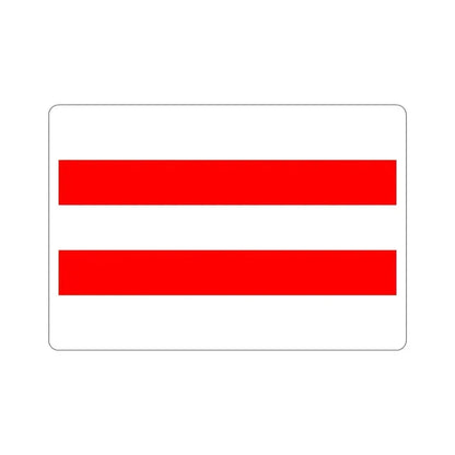 Flag of Ústí nad Labem Czech Republic STICKER Vinyl Die-Cut Decal - The Sticker Space