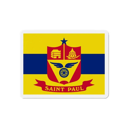Flag of St. Paul Minnesota - Refrigerator Magnet - The Sticker Space