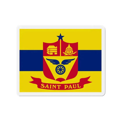 Flag of St. Paul Minnesota - Refrigerator Magnet - The Sticker Space