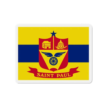 Flag of St. Paul Minnesota - Refrigerator Magnet - The Sticker Space