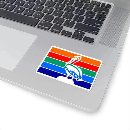 Flag of St. Petersburg Florida (United States) STICKER Vinyl Kiss-Cut Decal - The Sticker Space