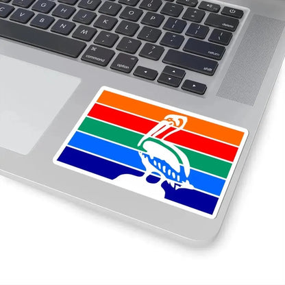 Flag of St. Petersburg Florida (United States) STICKER Vinyl Kiss-Cut Decal - The Sticker Space