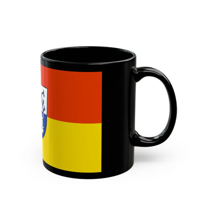 Flag of St Wendel Germany - Black Coffee Mug-The Sticker Space