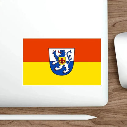 Flag of St Wendel Germany STICKER Vinyl Die-Cut Decal - The Sticker Space