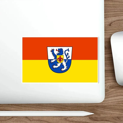 Flag of St Wendel Germany STICKER Vinyl Die-Cut Decal - The Sticker Space