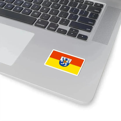 Flag of St Wendel Germany - STICKER Vinyl Kiss-Cut Decal - The Sticker Space