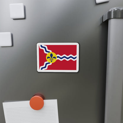 Flag of St. Louis Missouri - Die-Cut Magnet-The Sticker Space