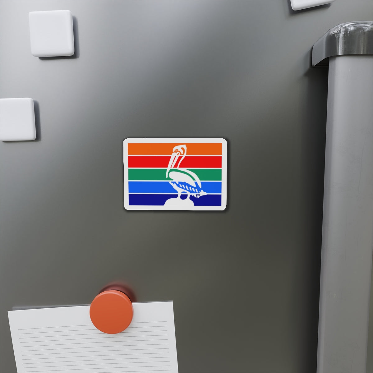 Flag of St. Petersburg Florida - Die-Cut Magnet-The Sticker Space