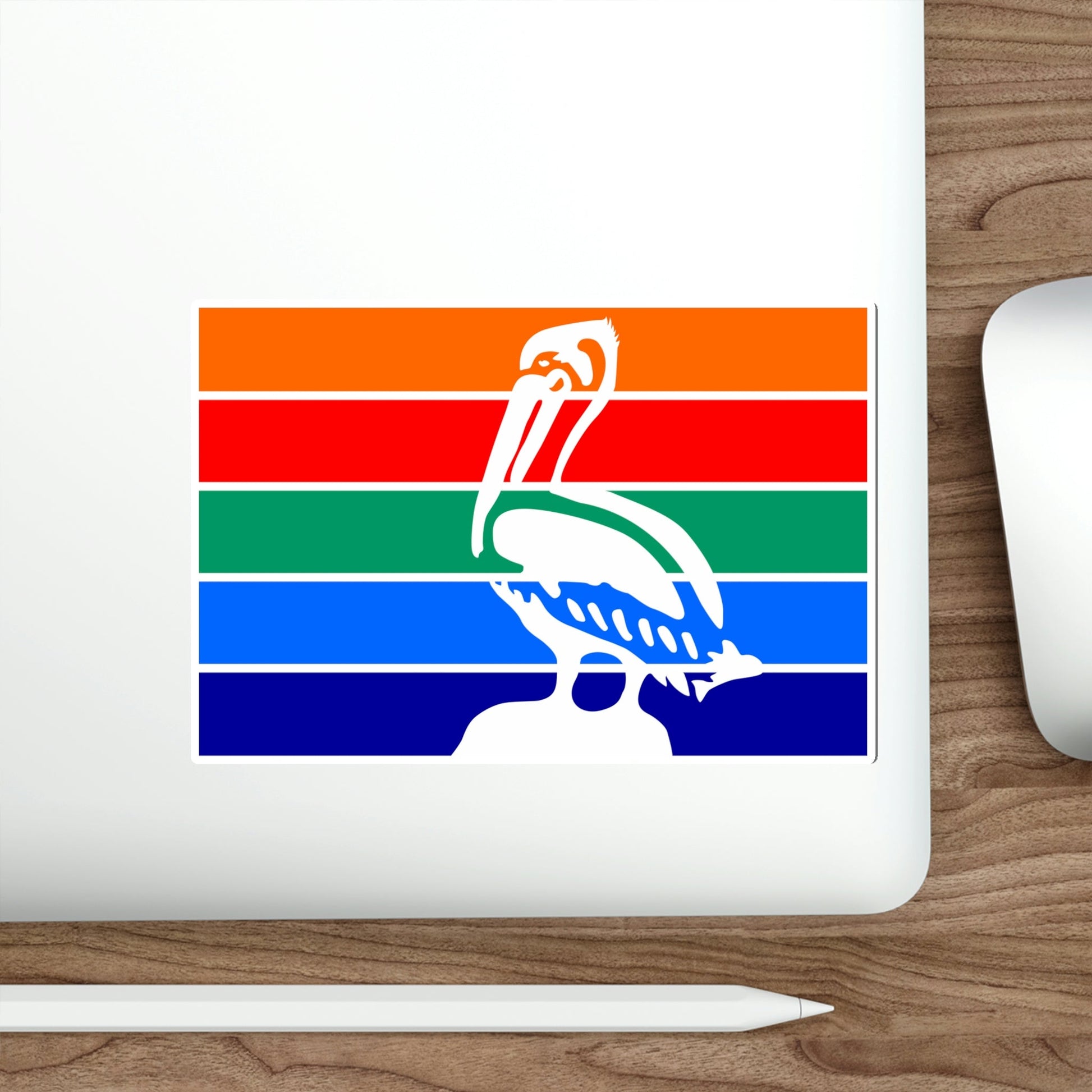 Flag of St. Petersburg Florida USA STICKER Vinyl Die-Cut Decal-The Sticker Space