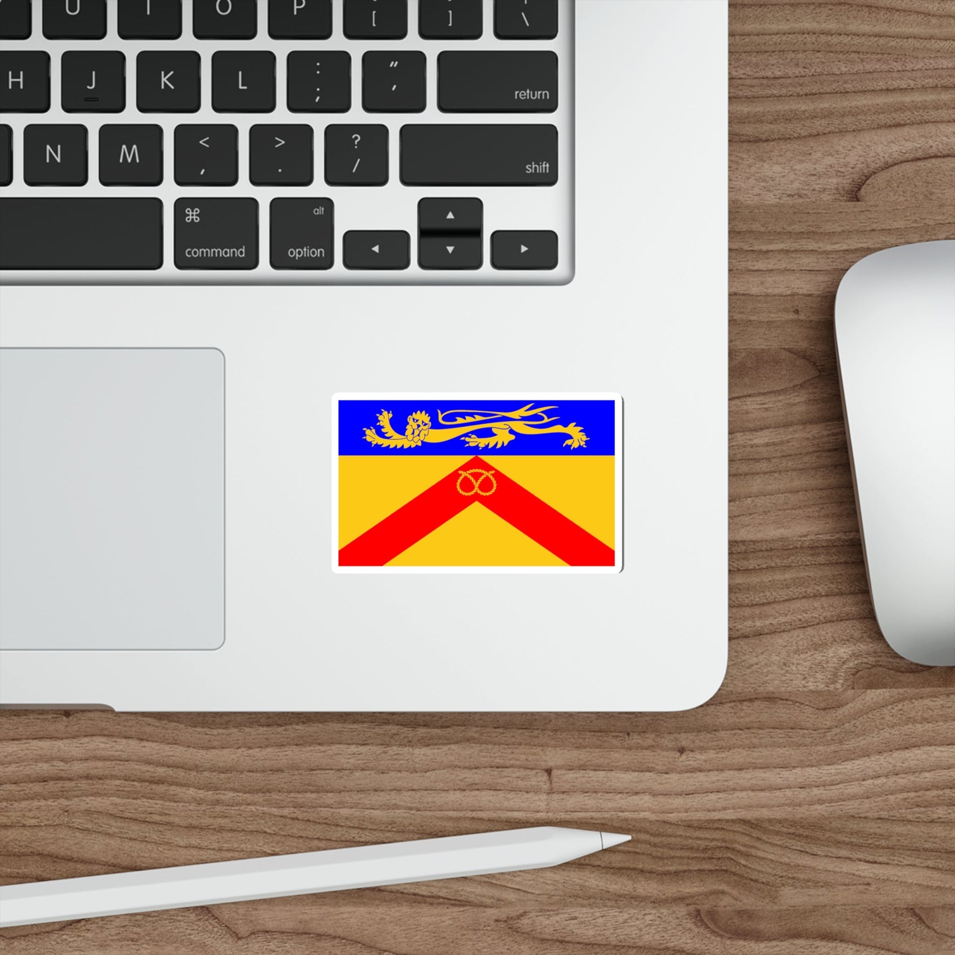 Flag of Staffordshire council UK STICKER Vinyl Die-Cut Decal-The Sticker Space