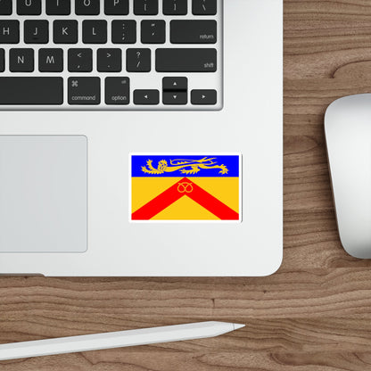 Flag of Staffordshire council UK STICKER Vinyl Die-Cut Decal-The Sticker Space