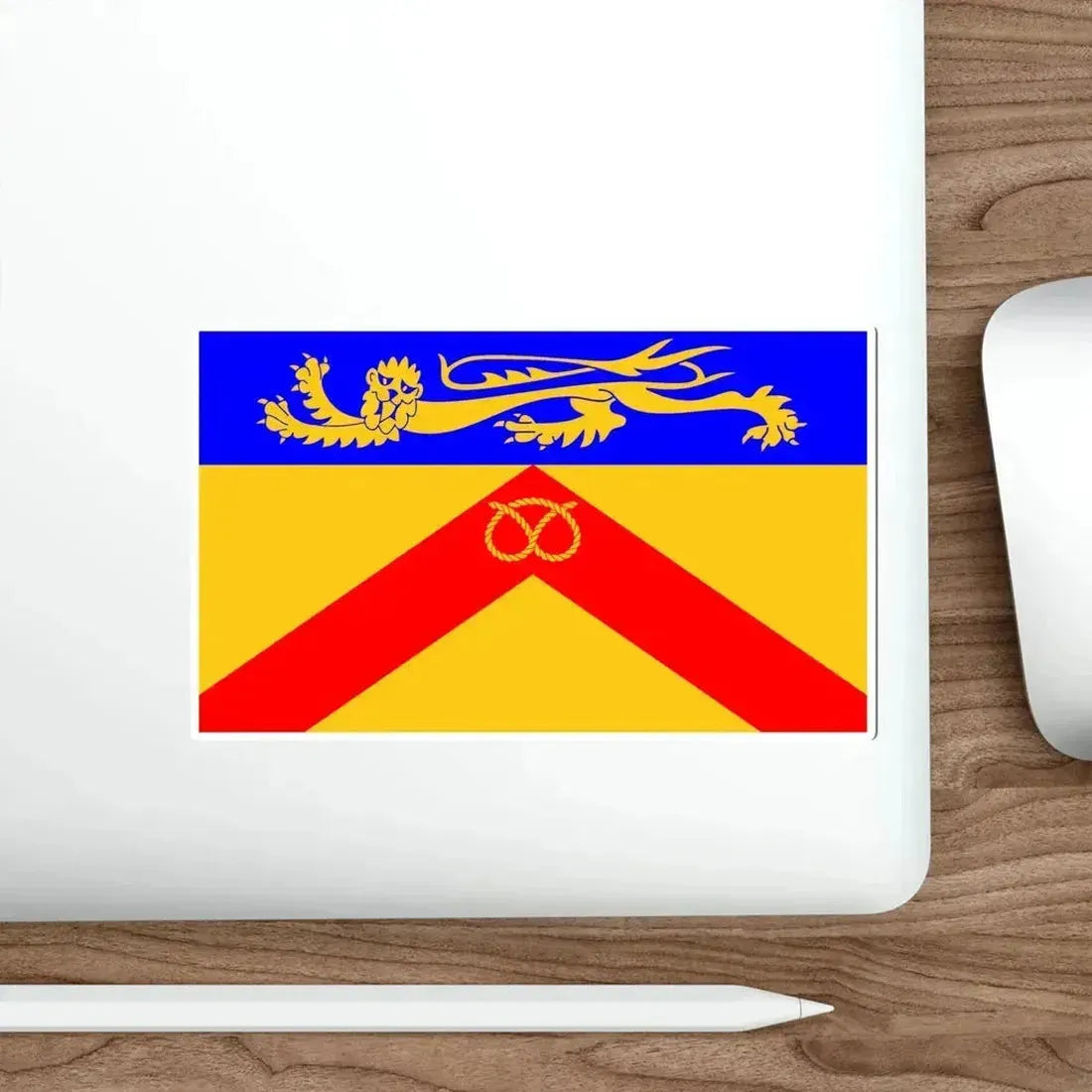 Flag of Staffordshire council UK STICKER Vinyl Die-Cut Decal - The Sticker Space