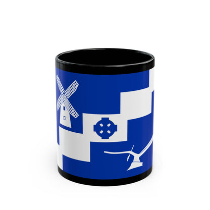 Flag of Staining UK - Black Coffee Mug-11oz-The Sticker Space