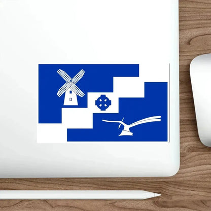 Flag of Staining UK STICKER Vinyl Die-Cut Decal - The Sticker Space