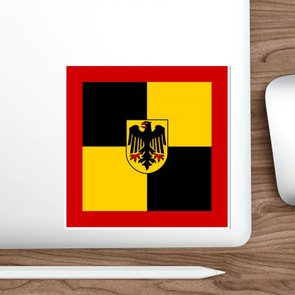 Flag of Standard of Inspector General of the Bundeswehr Germany STICKER Vinyl Die-Cut Decal-The Sticker Space