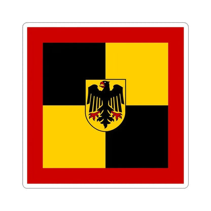Flag of Standard of Inspector General of the Bundeswehr Germany STICKER Vinyl Die-Cut Decal 6 Inch - The Sticker Space