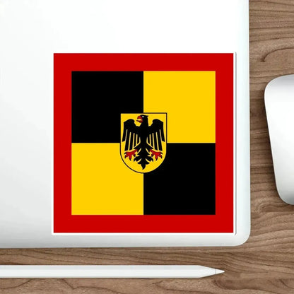 Flag of Standard of Inspector General of the Bundeswehr Germany STICKER Vinyl Die-Cut Decal - The Sticker Space