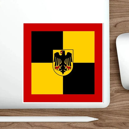 Flag of Standard of Inspector General of the Bundeswehr Germany STICKER Vinyl Die-Cut Decal - The Sticker Space