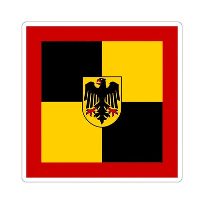 Flag of Standard of Inspector General of the Bundeswehr Germany STICKER Vinyl Die-Cut Decal - The Sticker Space