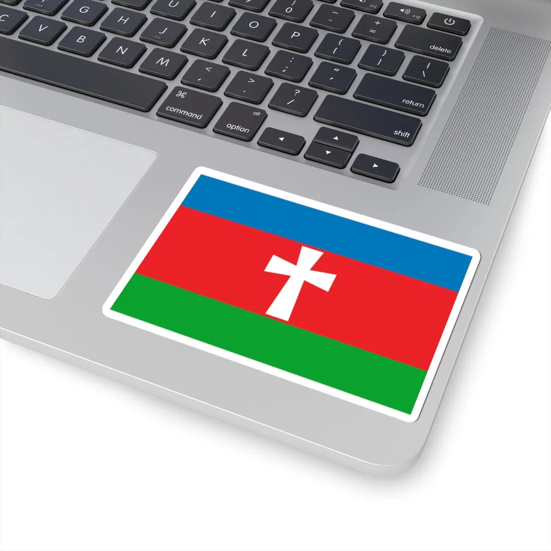 Flag of Stara Syniava raion (Ukraine) STICKER Vinyl Kiss-Cut Decal - The Sticker Space