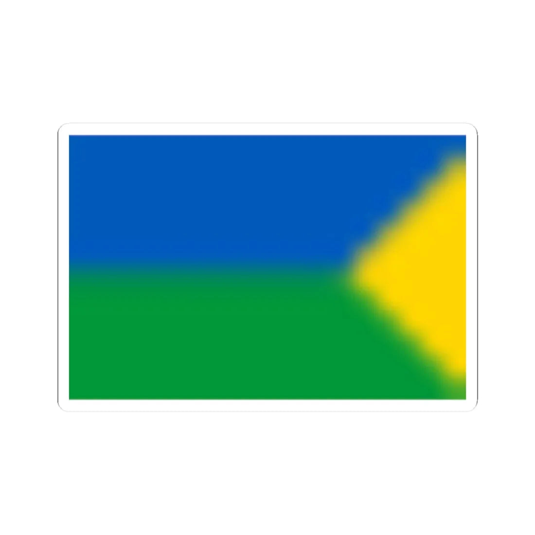 Flag of Stara Ushytsia Hromada (Ukraine) STICKER Vinyl Kiss-Cut Decal 2 Inch White - The Sticker Space