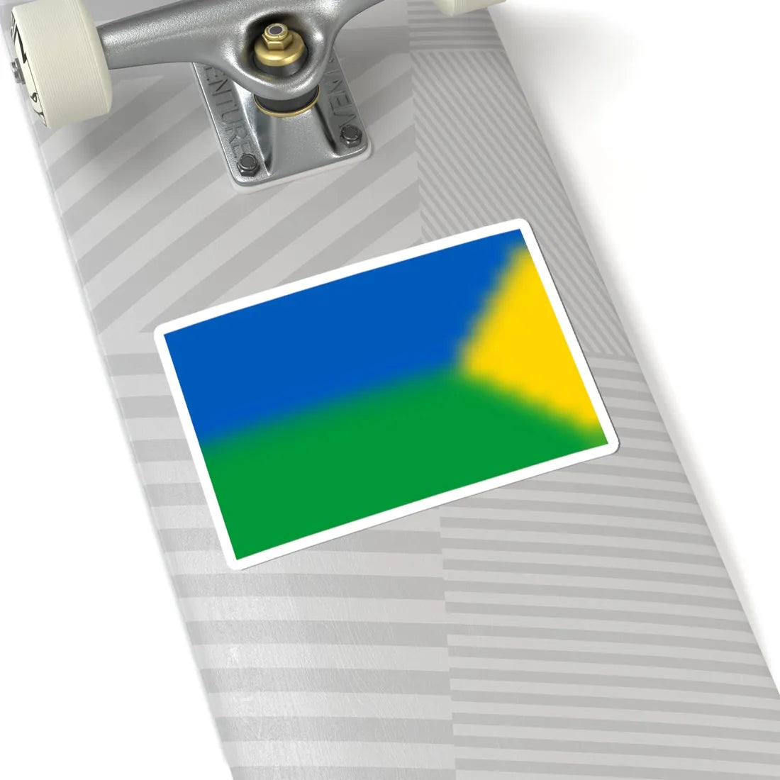 Flag of Stara Ushytsia Hromada (Ukraine) STICKER Vinyl Kiss-Cut Decal - The Sticker Space