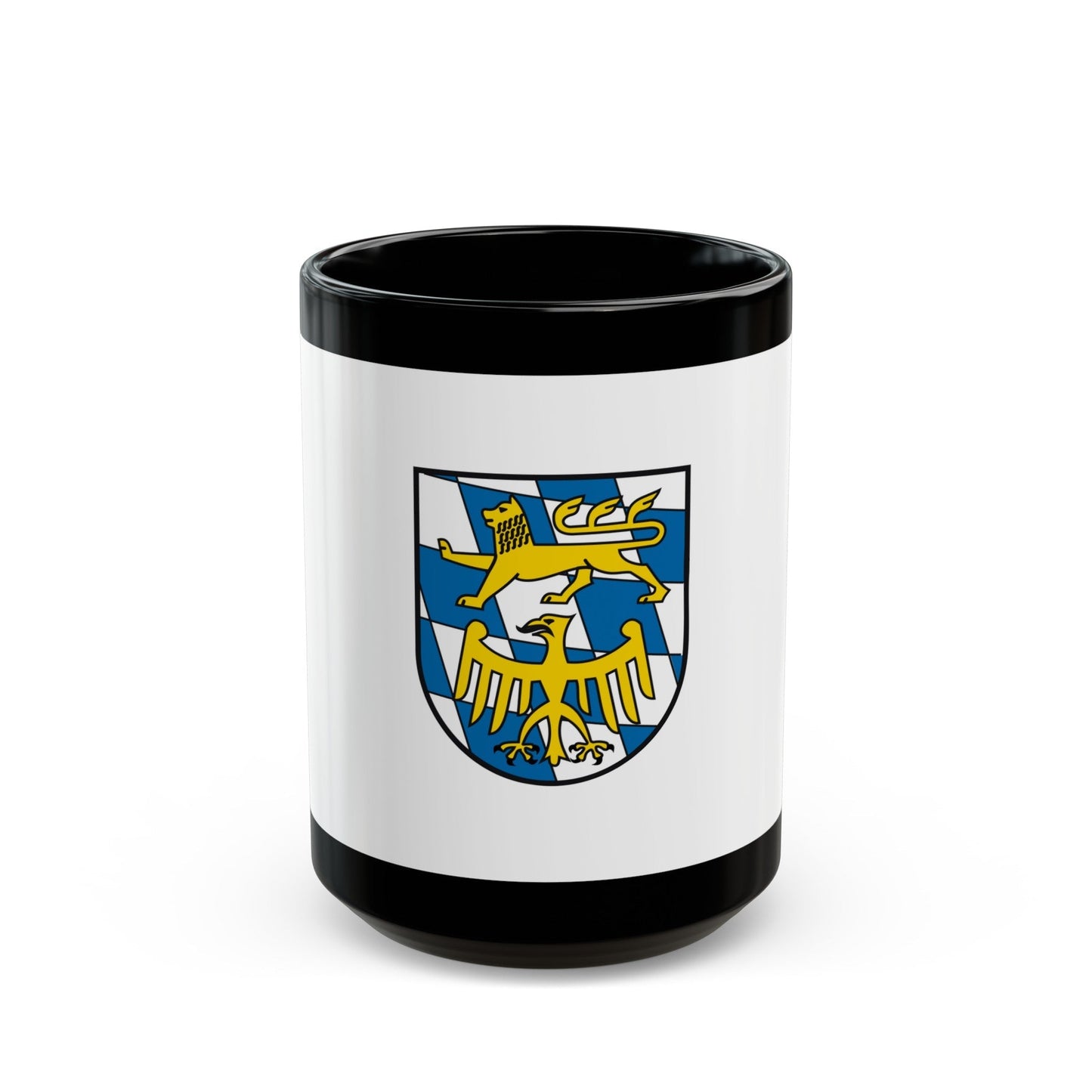 Flag of Starnberg Germany - Black Coffee Mug-15oz-The Sticker Space