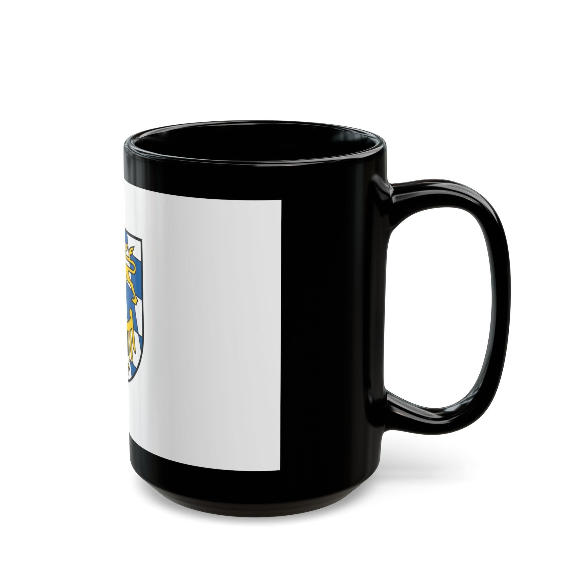 Flag of Starnberg Germany - Black Coffee Mug-The Sticker Space