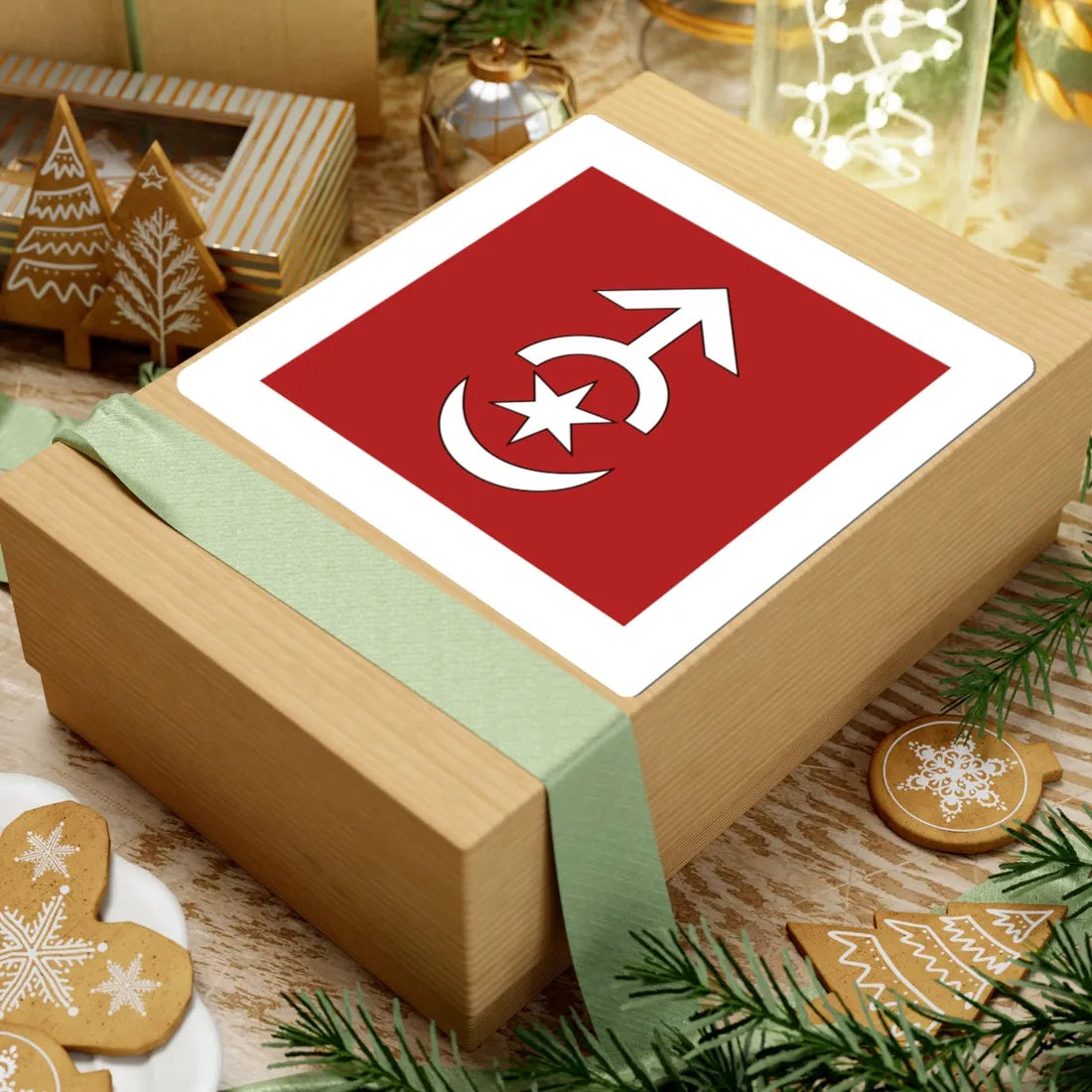 Flag of Starokostiantyniv (Ukraine) STICKER Vinyl Kiss-Cut Decal - The Sticker Space