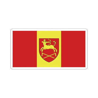 Flag of Staryja Darohi (Belarus) STICKER Vinyl Kiss-Cut Decal 3 Inch White - The Sticker Space