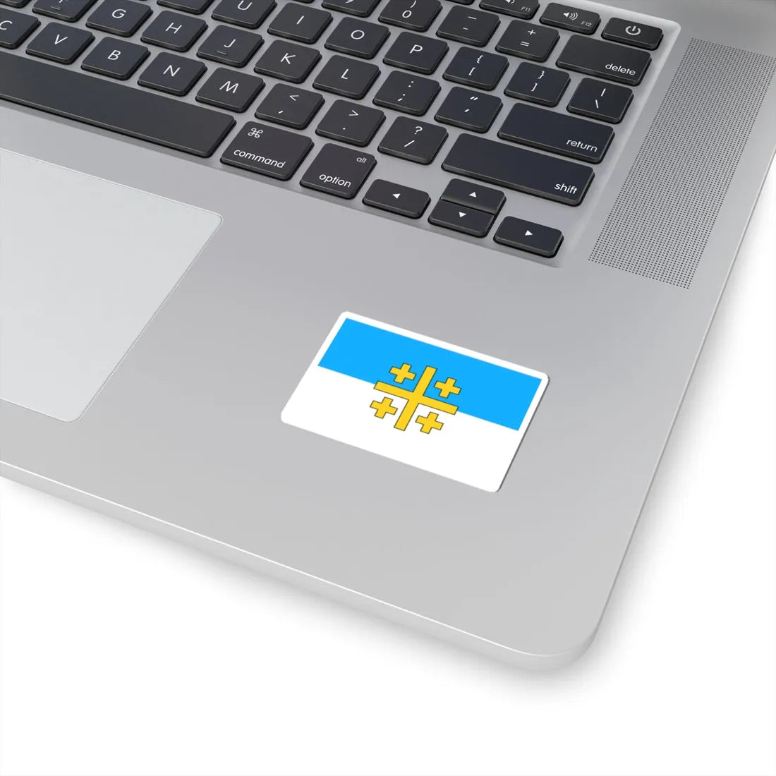 Flag of State of Palestine Proposal 4 (Palestine) STICKER Vinyl Kiss-Cut Decal - The Sticker Space
